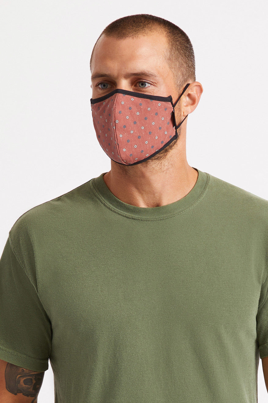 Unisex Brixton Antimicrobial 4-Way Stretch Face Masks Pink | 9672OCGJQ