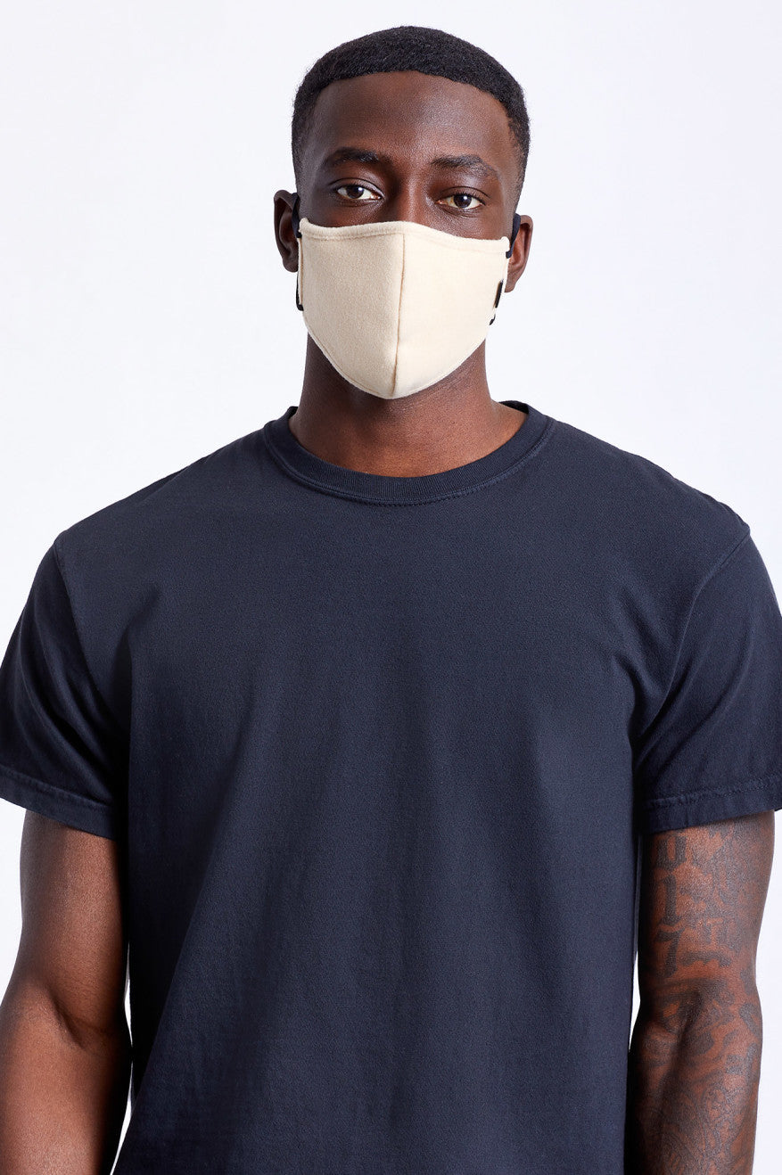 Unisex Brixton Arctic Fleece Face Masks Beige | 8207UAHTD