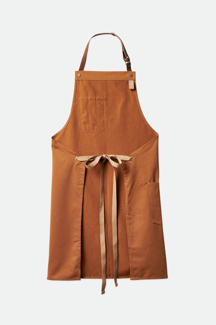 Unisex Brixton Artifact All Purpose Apron Accessories Brown | 6712JIFQE