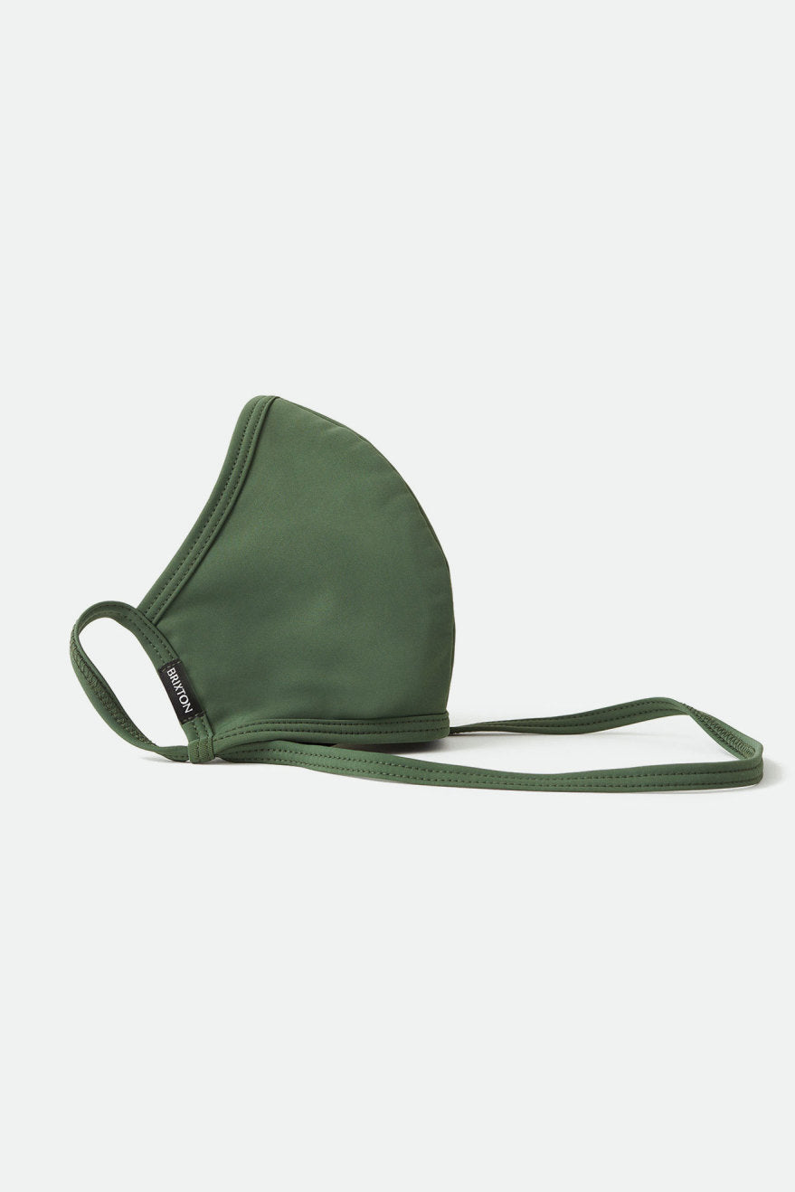 Unisex Brixton Everything Face Masks Olive / Black | 2407ZPSVI