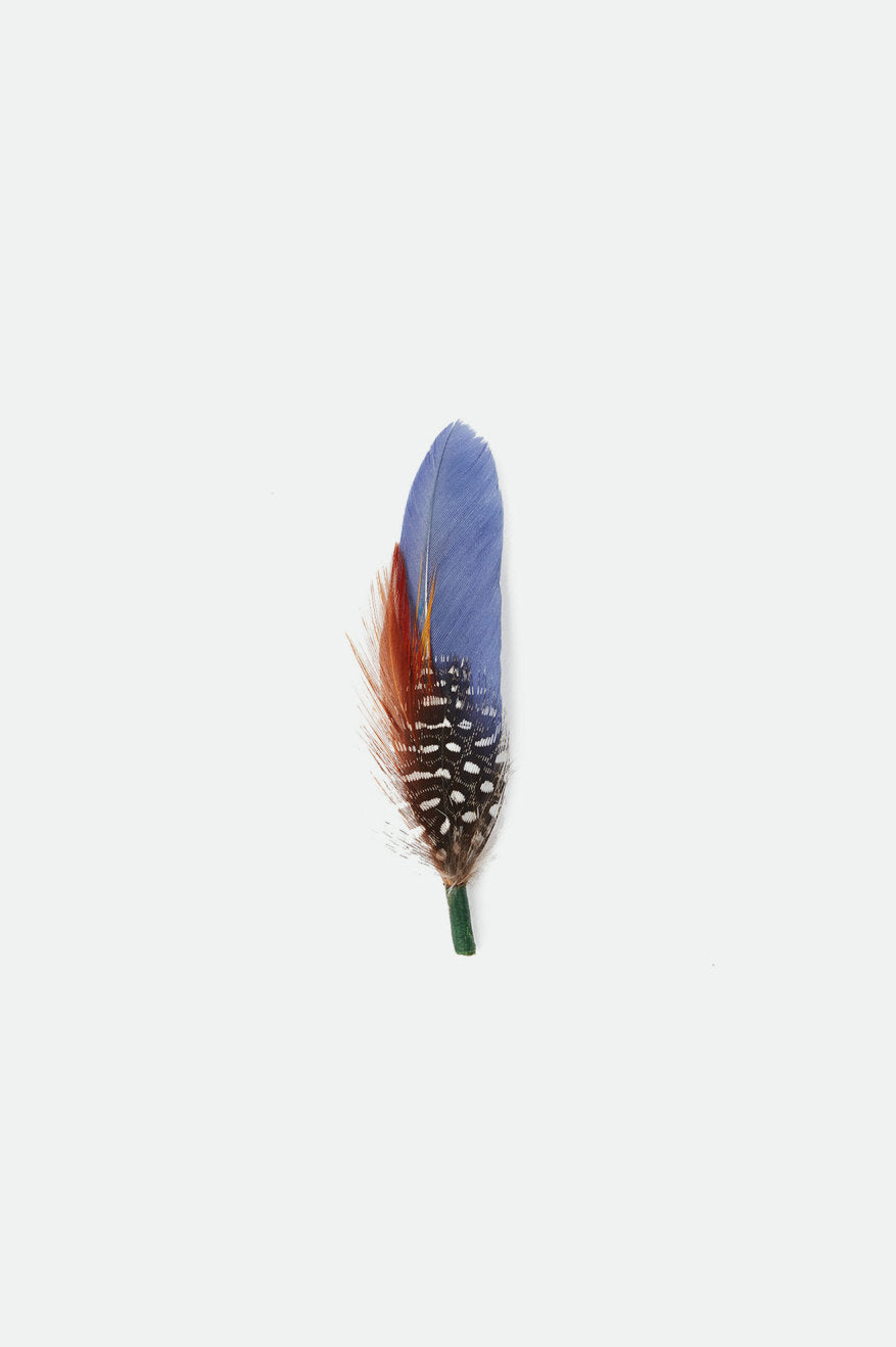 Unisex Brixton Frank Universal Hat Feather Accessories Blue | 9706OKGEN