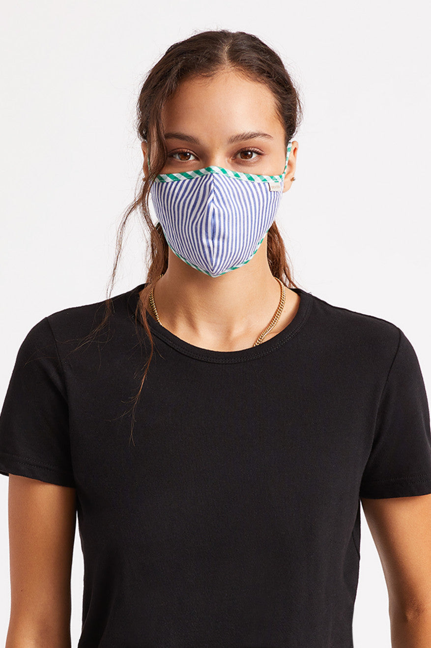 Unisex Brixton Lightweight Antimicrobial Face Masks Blue | 3925TDAUN