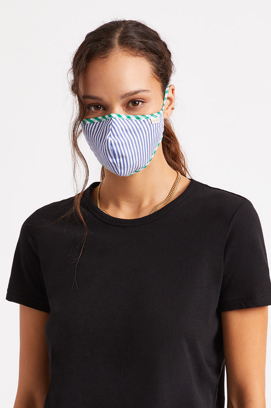 Unisex Brixton Lightweight Antimicrobial Face Masks Blue | 3925TDAUN