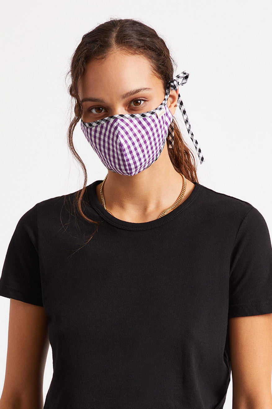 Unisex Brixton Lightweight Antimicrobial Face Masks Purple | 7239LHQXT