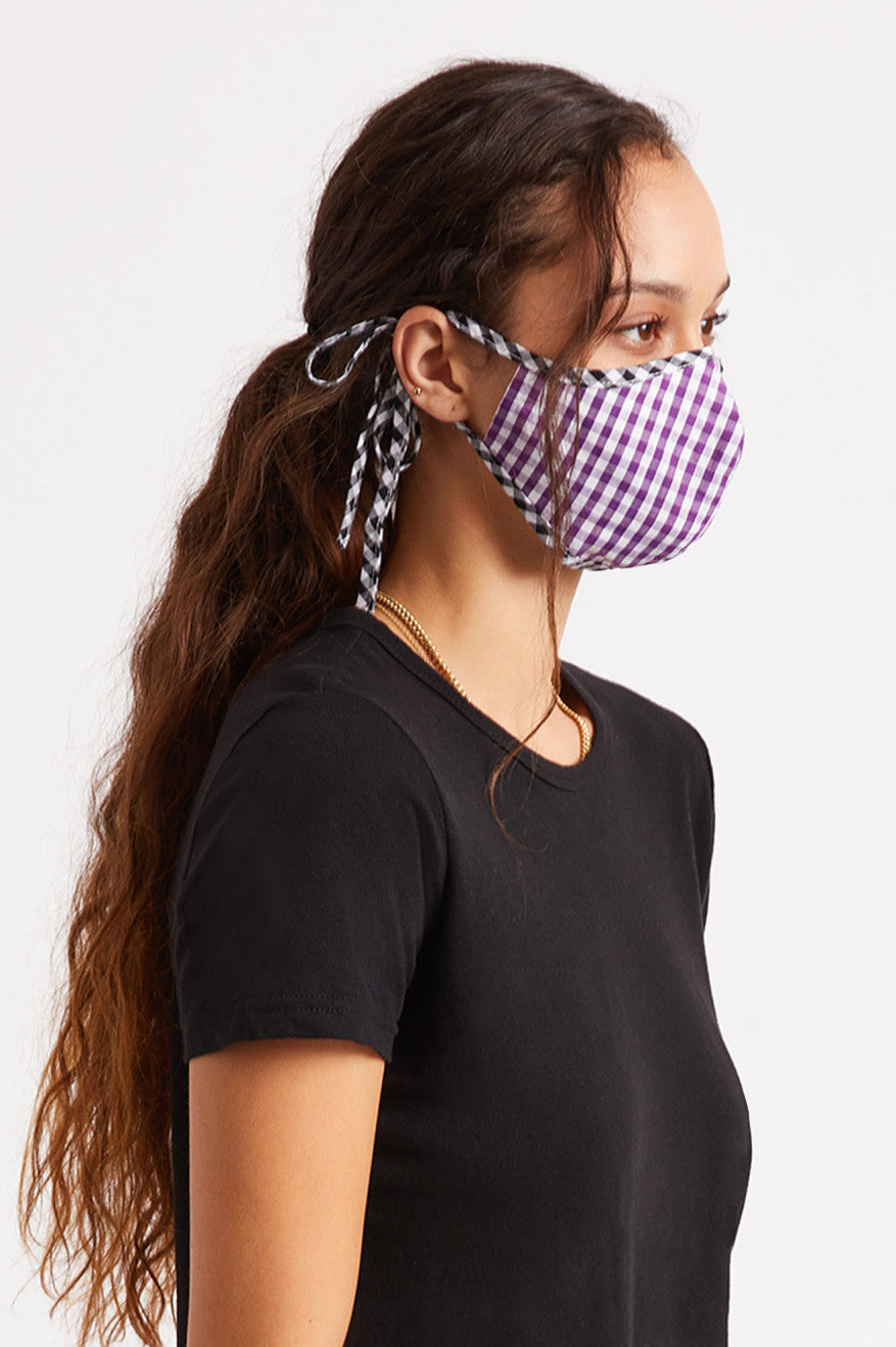 Unisex Brixton Lightweight Antimicrobial Face Masks Purple | 7239LHQXT