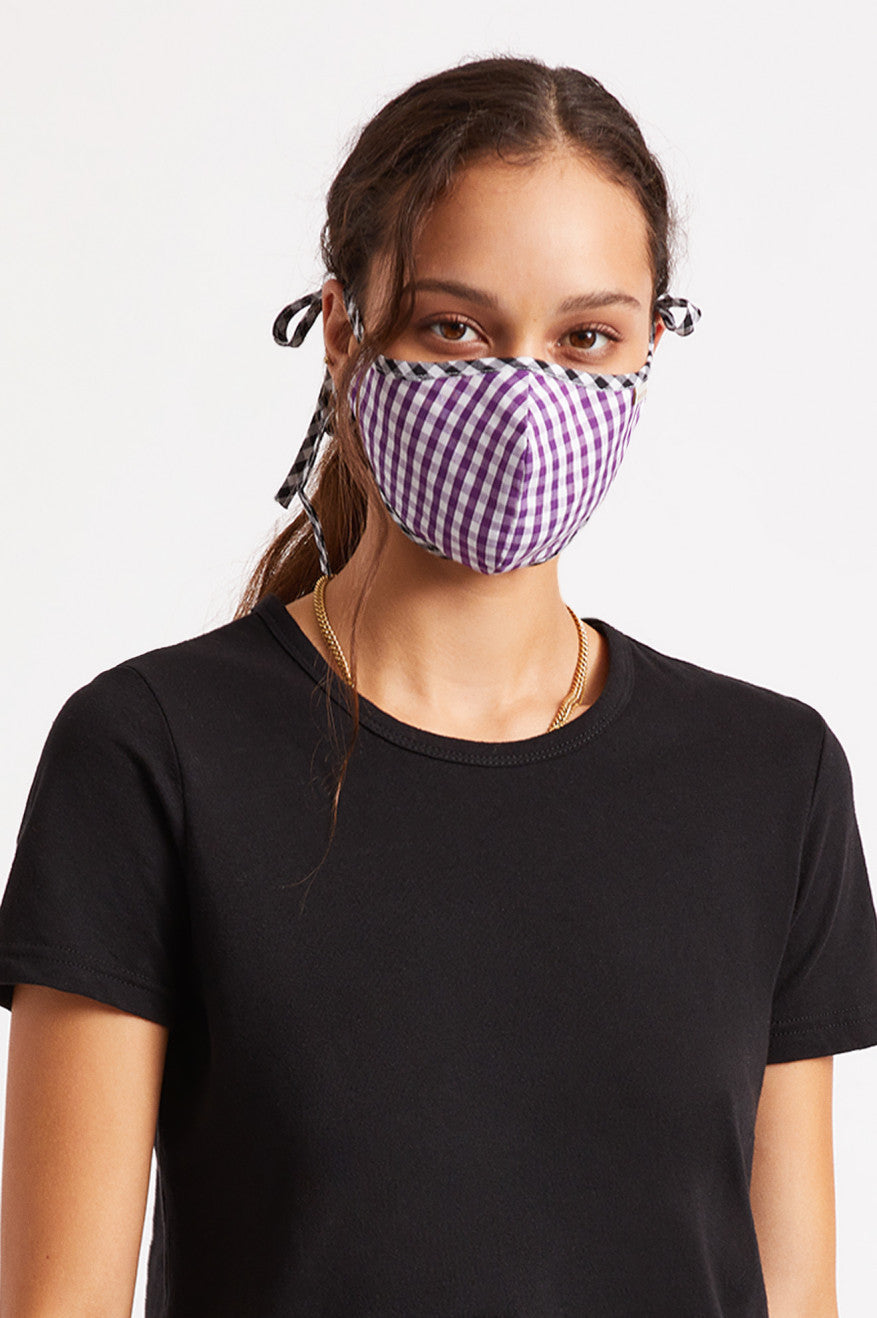 Unisex Brixton Lightweight Antimicrobial Face Masks Purple | 7239LHQXT