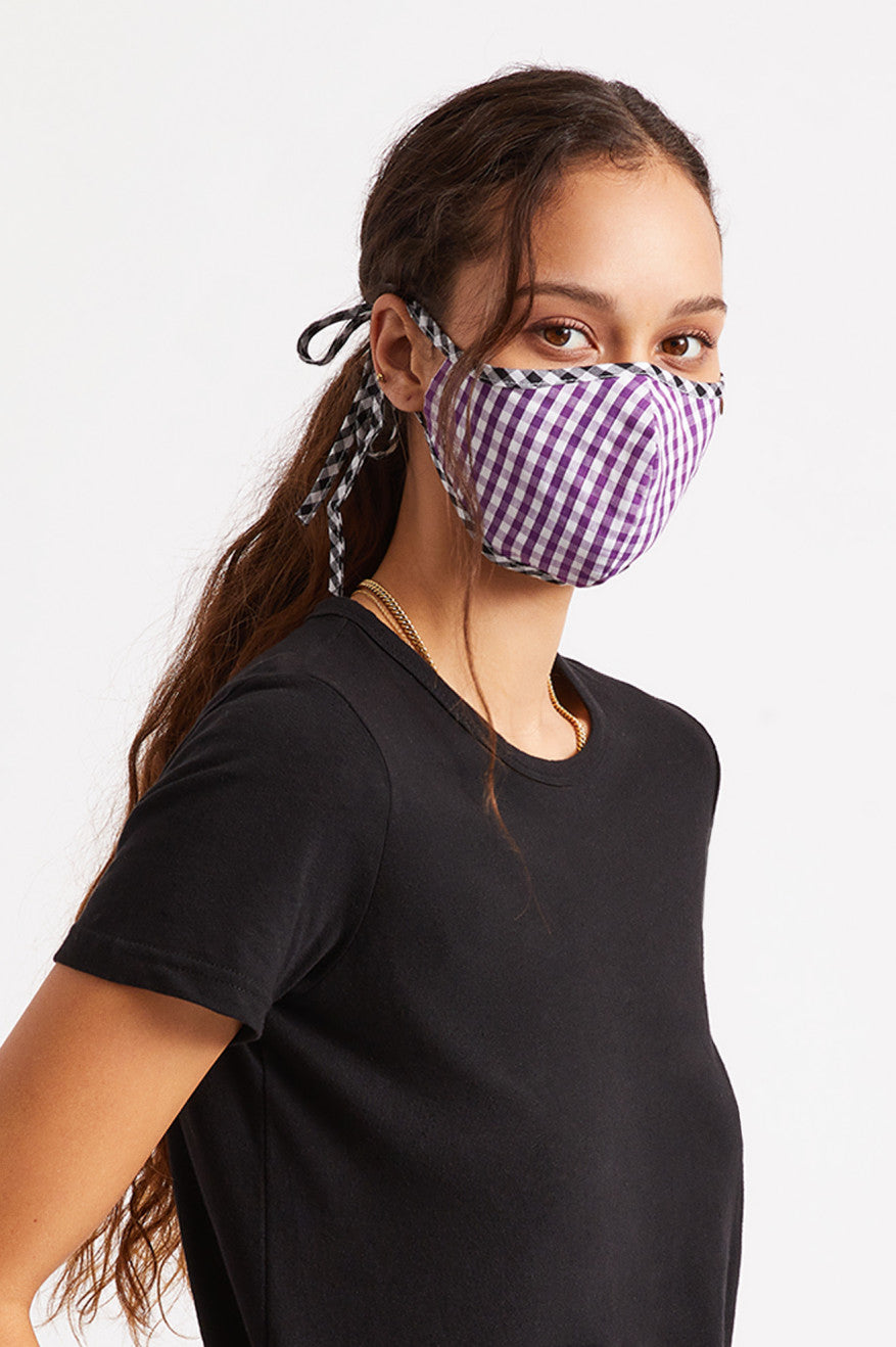 Unisex Brixton Lightweight Antimicrobial Face Masks Purple | 7239LHQXT