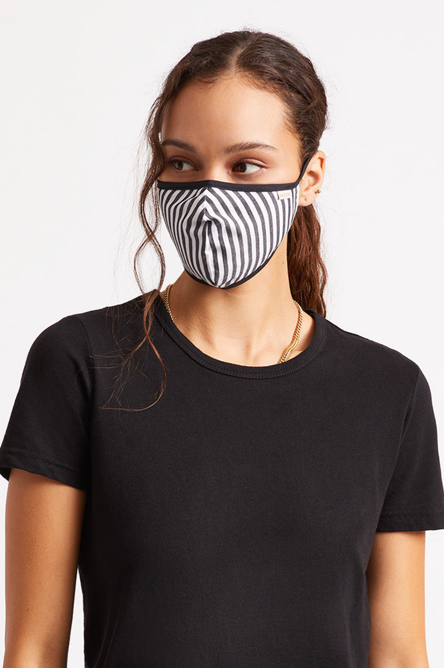 Unisex Brixton Lightweight Antimicrobial Face Masks Black | 9815WNMEO