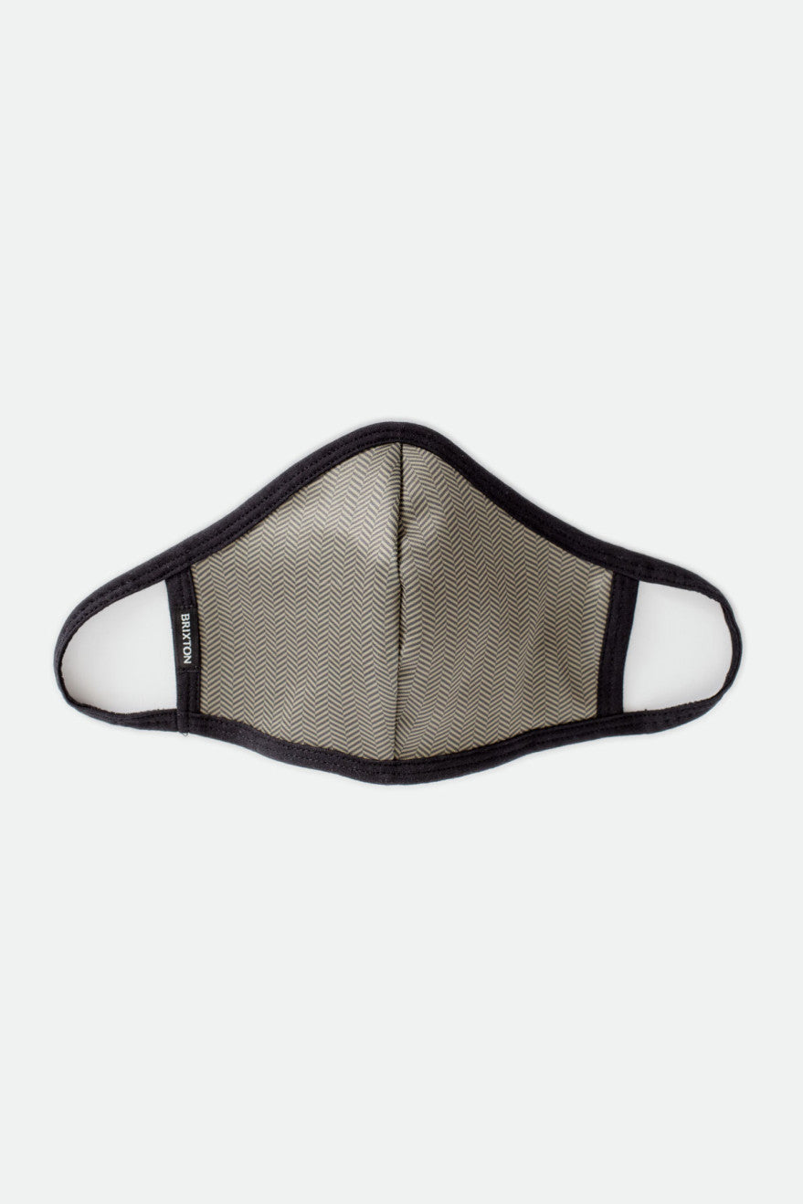 Unisex Brixton Reversible Face Masks Olive | 2307HGREO