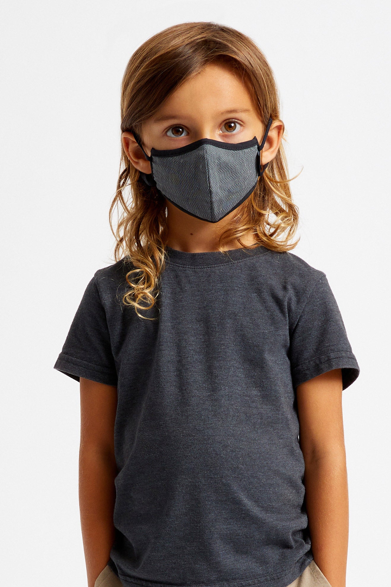 Unisex Brixton Youth Antimicrobial Face Masks Black | 3982ANKSX