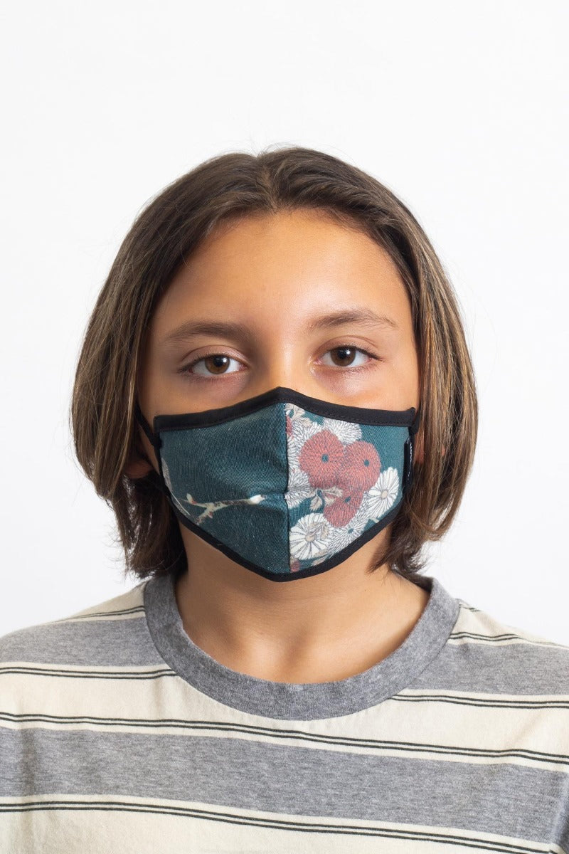 Unisex Brixton Youth Antimicrobial Face Masks Green | 7832HQKLW