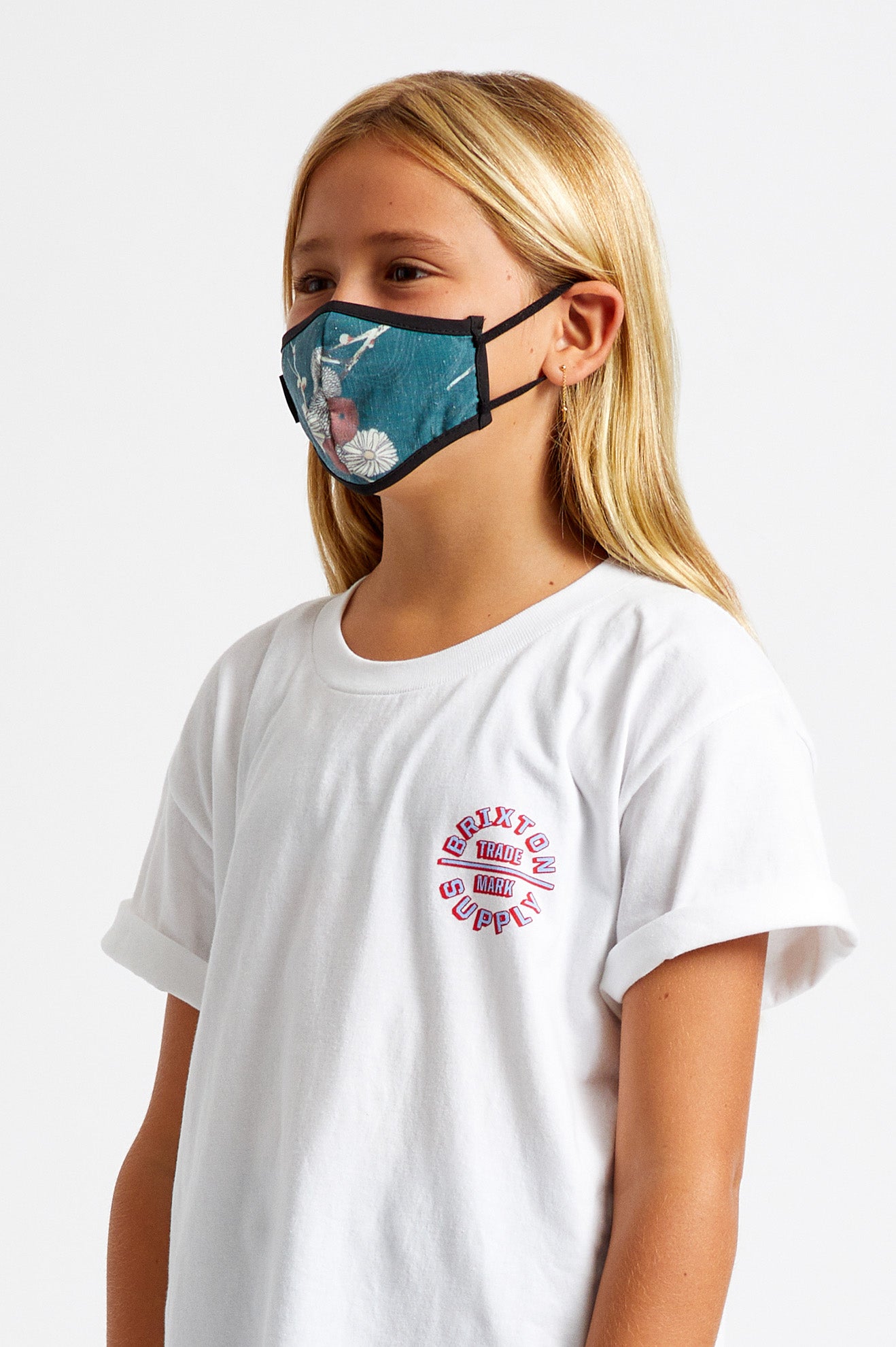 Unisex Brixton Youth Antimicrobial Face Masks Green | 7832HQKLW