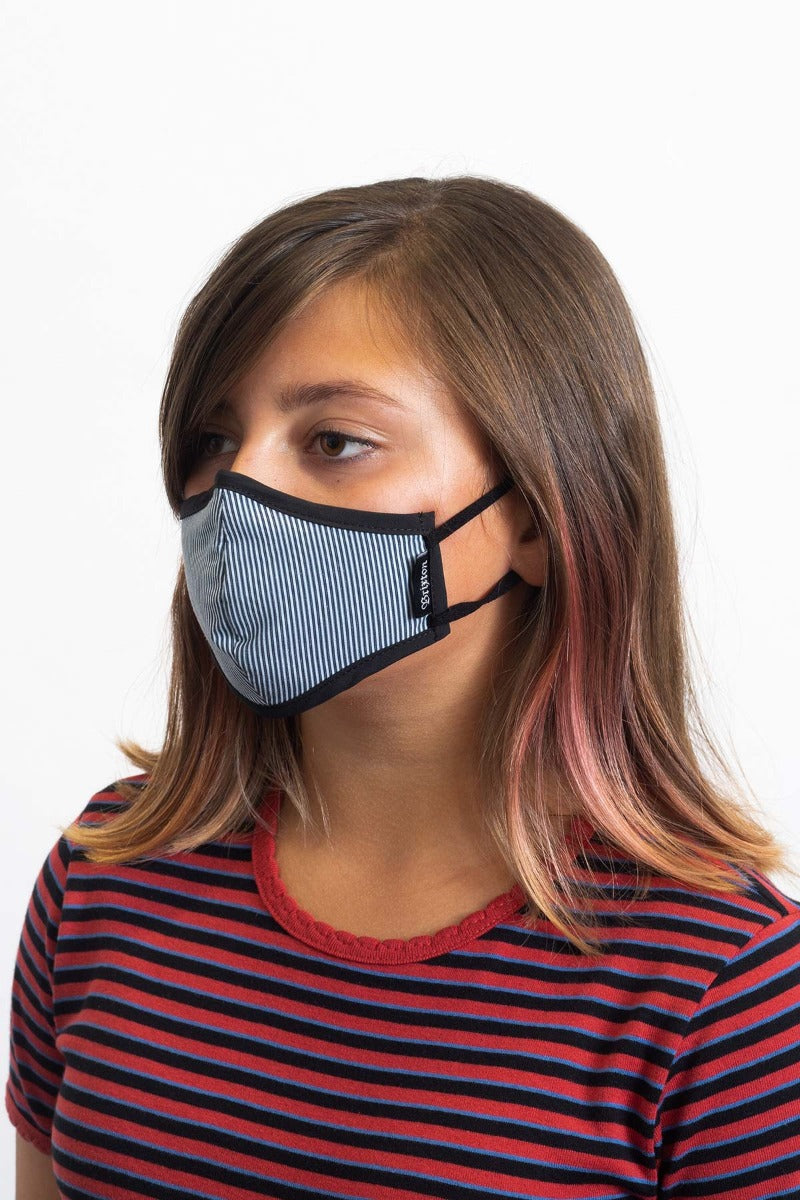 Unisex Brixton Youth Antimicrobial Face Masks Blue | 8315AWJYL