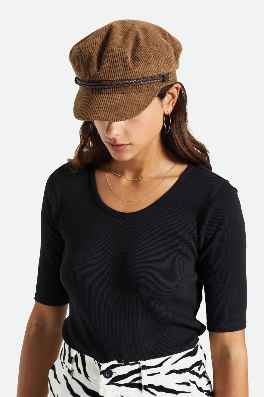 Women's Brixton Ashland Hats Brown | 6719FCRNY