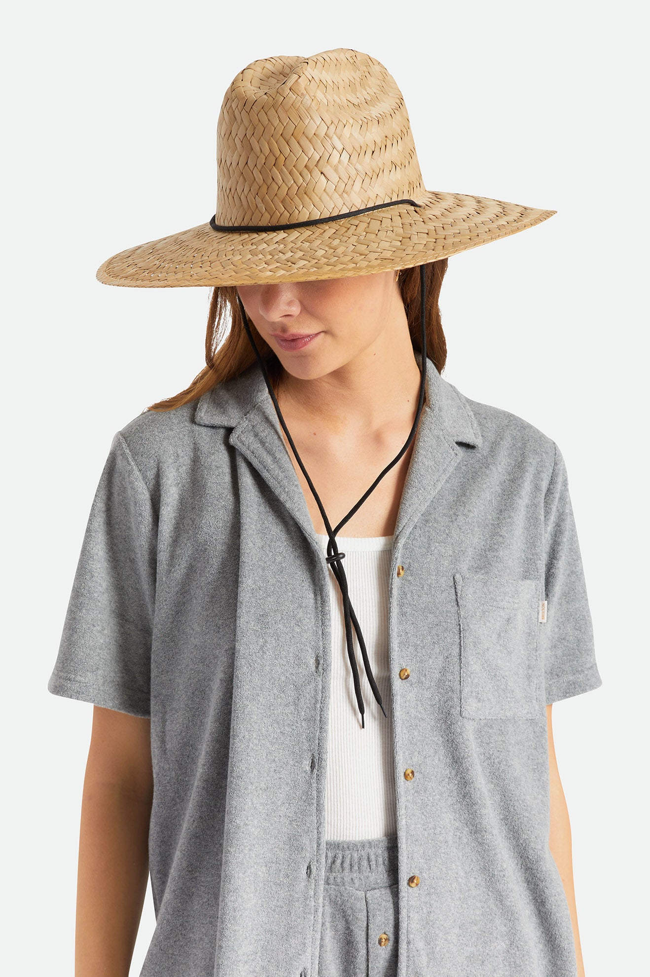 Women's Brixton Bells II Sun Straw Hats Brown | 9208ZGFXA