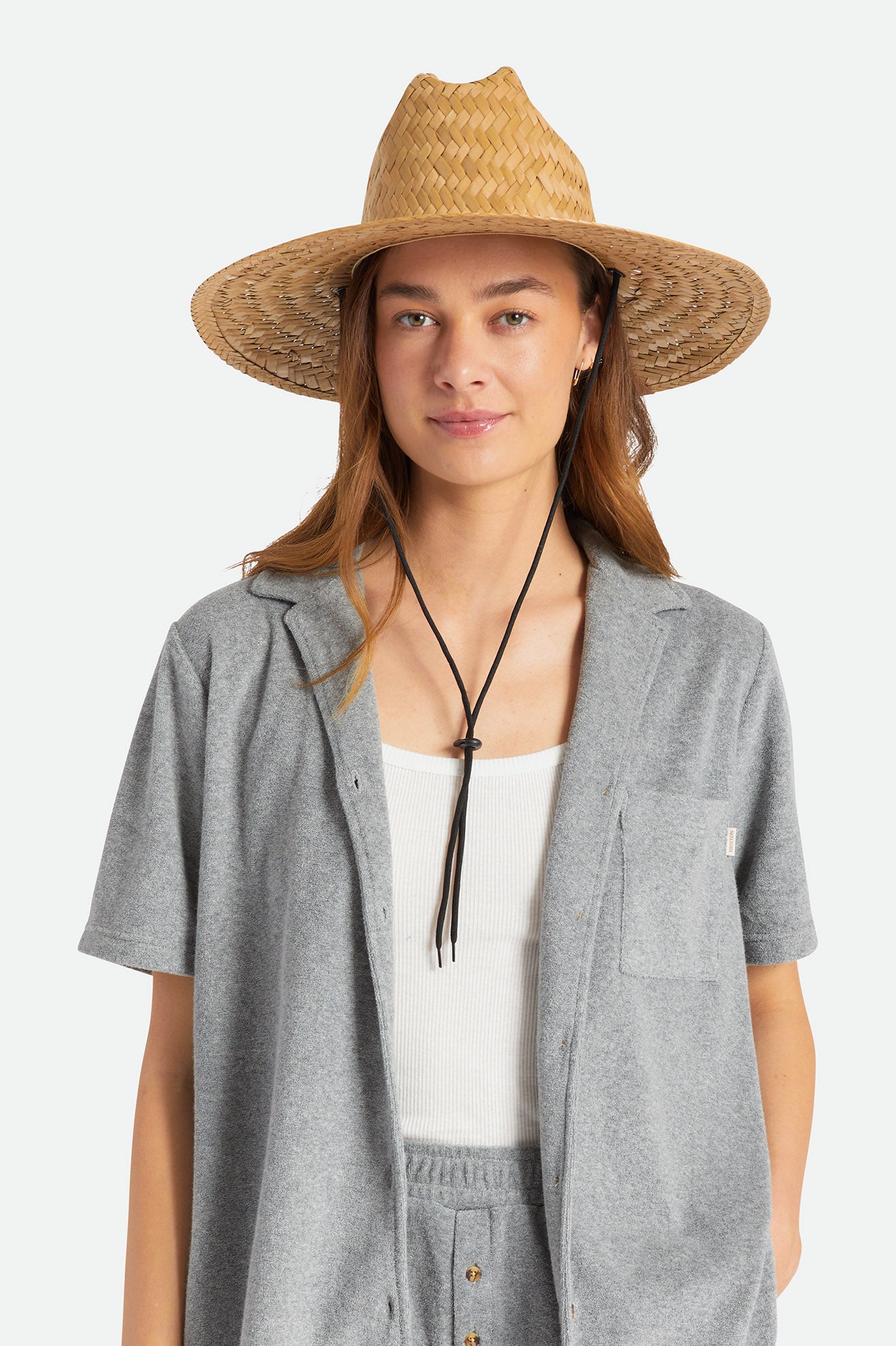 Women's Brixton Bells II Sun Straw Hats Brown | 9208ZGFXA