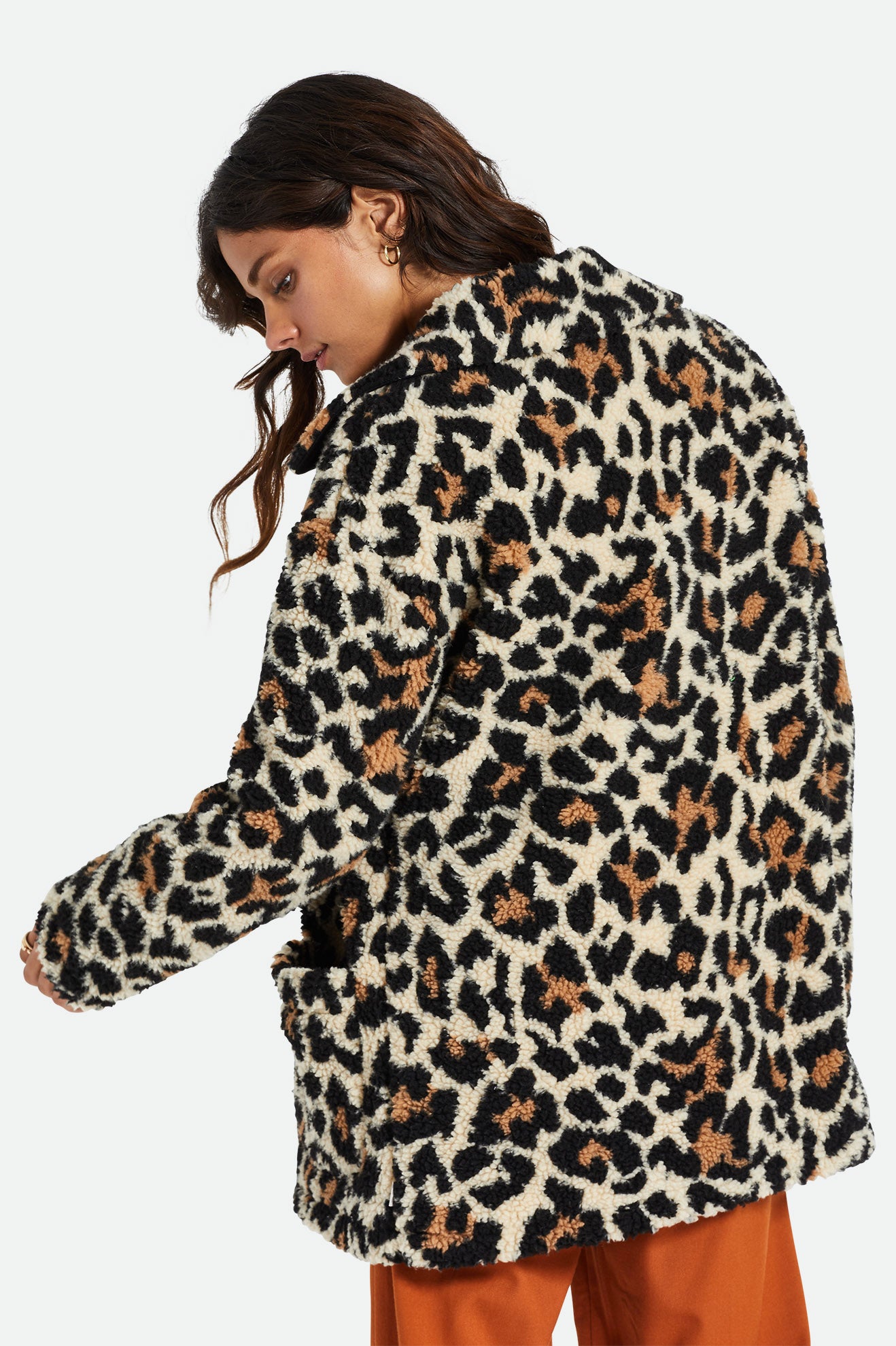 Women's Brixton Bern Jackets Leopard | 5312RQVEZ