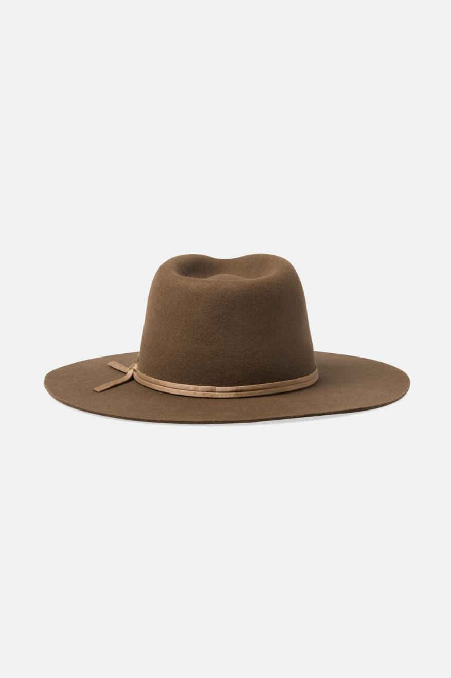 Women's Brixton Cohen Cowboy Hats Brown | 0246BCVNT