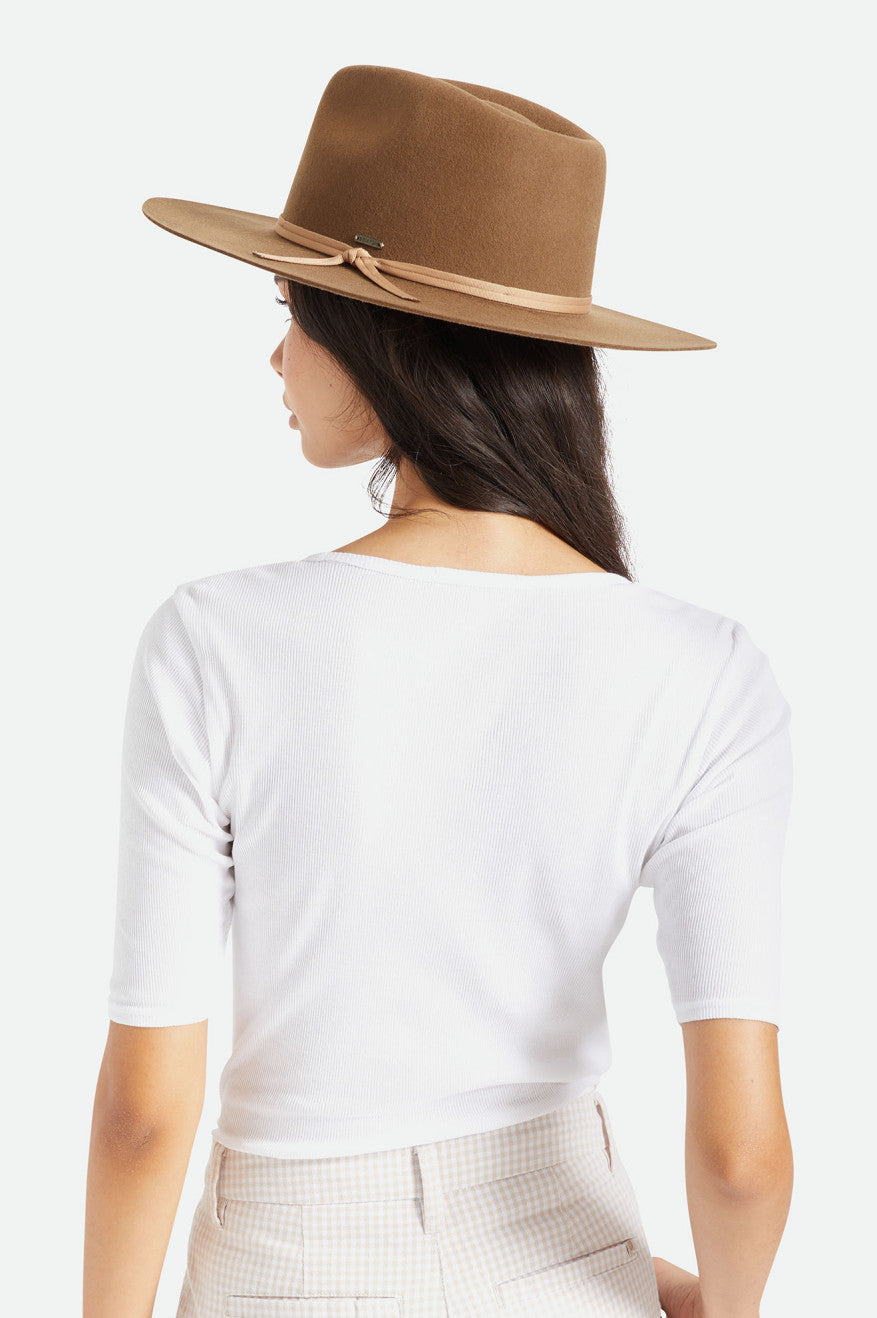 Women's Brixton Cohen Cowboy Hats Brown | 0246BCVNT