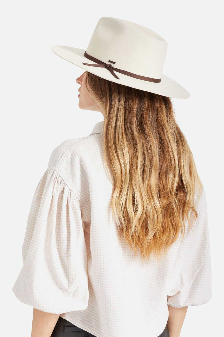 Women's Brixton Cohen Cowboy Hats White | 6324KSGWH