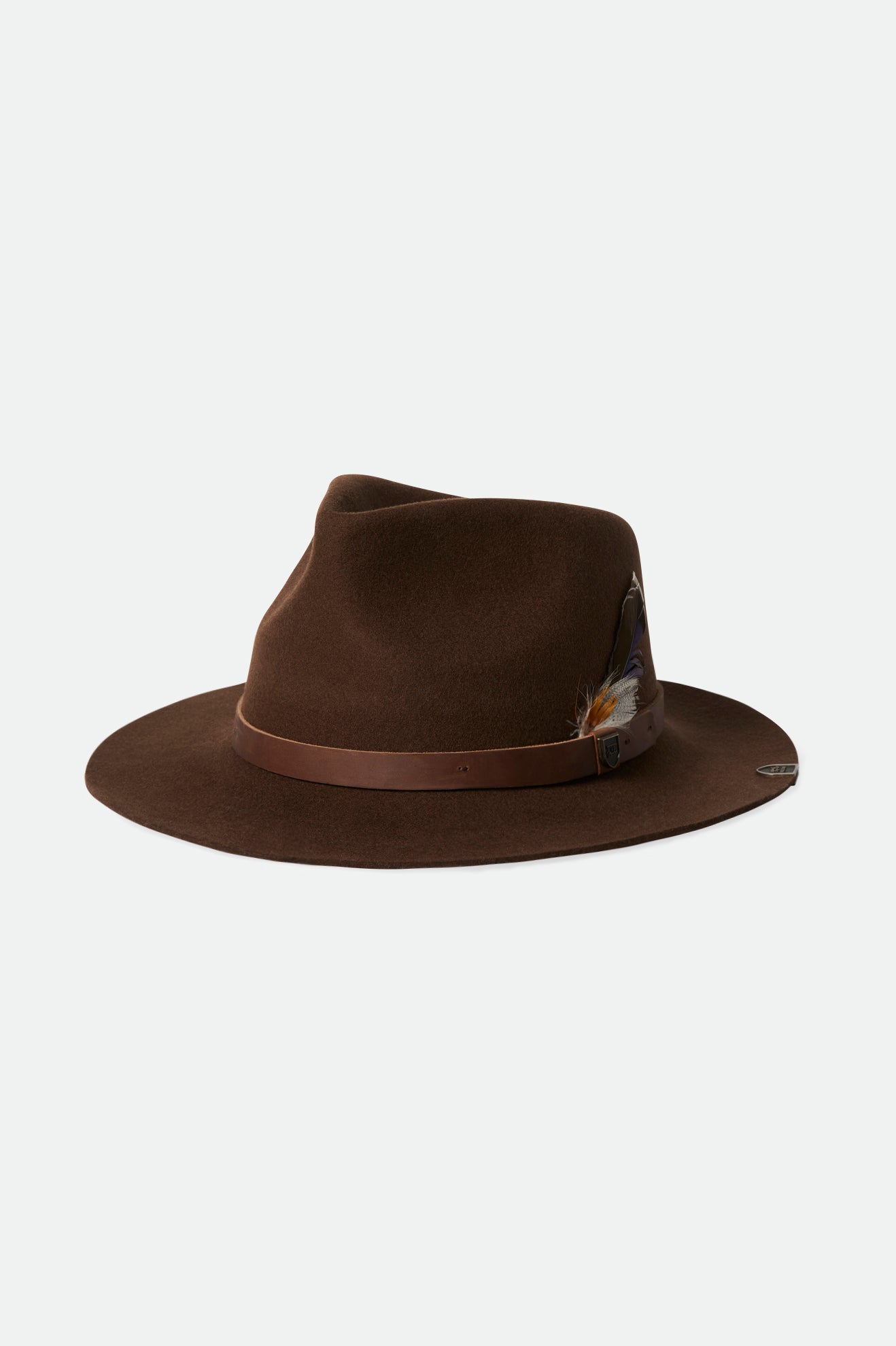 Women\'s Brixton Fender Jaguar Reverb Fedora Fedoras Brown | 8217OQSEG