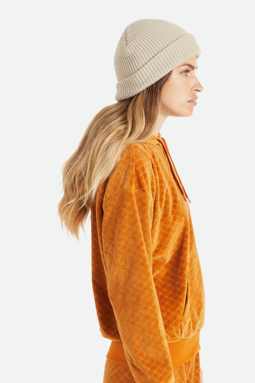 Women's Brixton Heist Beanie Beige | 7023MAXHI