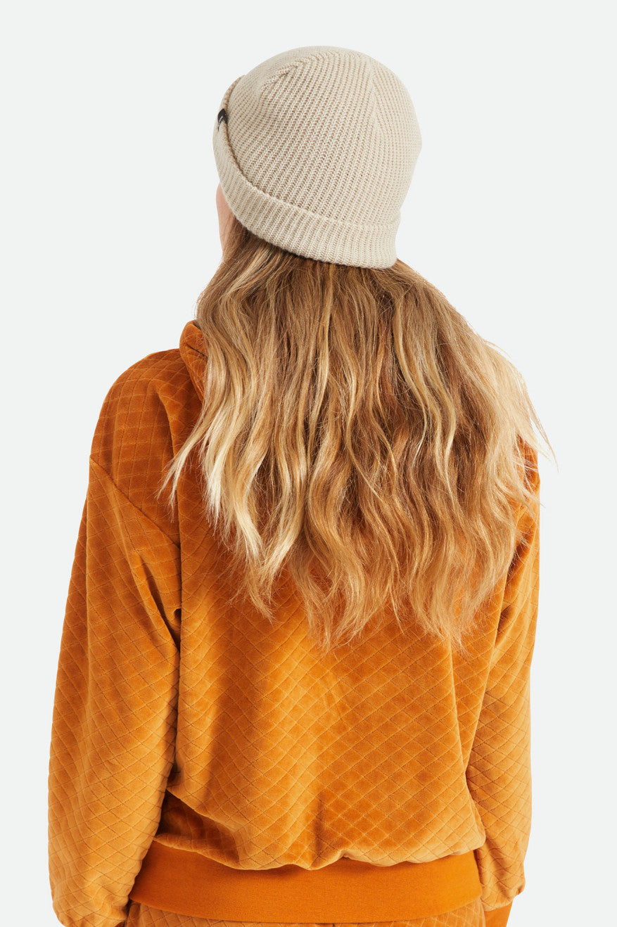 Women's Brixton Heist Beanie Beige | 7023MAXHI