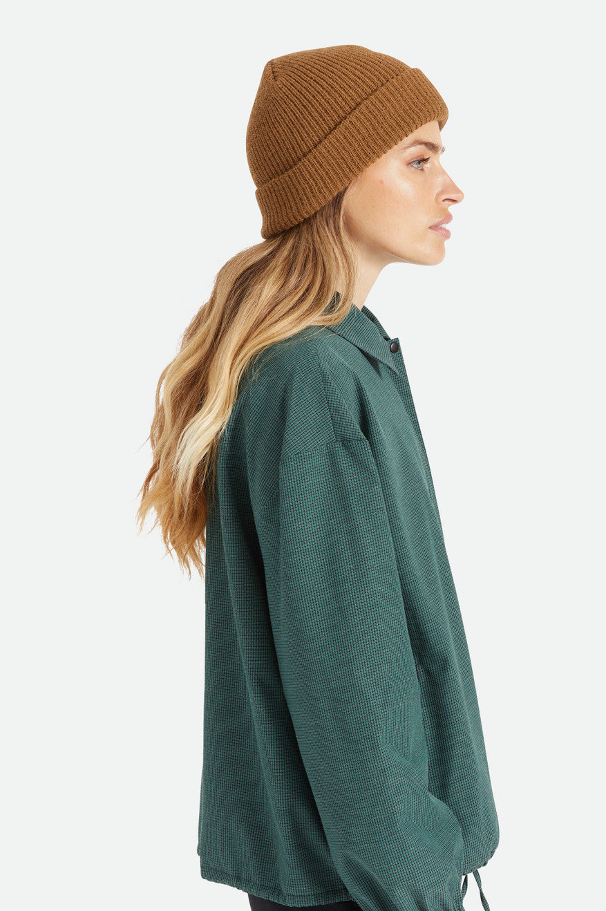 Women's Brixton Heist Beanie Brown | 8624KQLGM