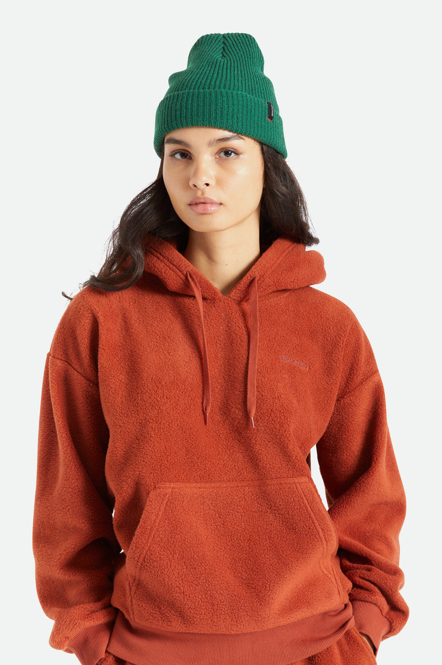 Women's Brixton Heist Beanie Green | 7680DZKPE