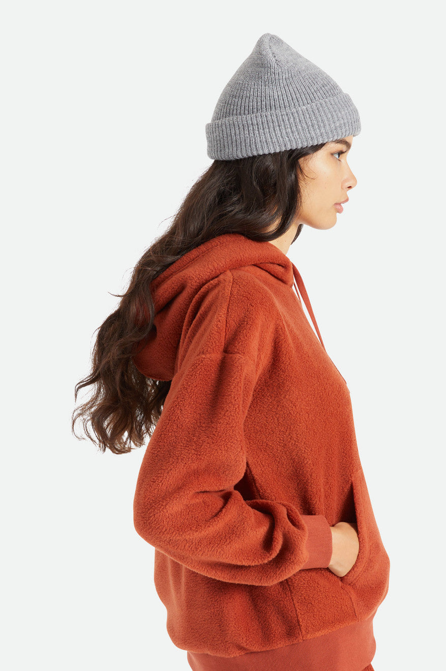 Women's Brixton Heist Beanie Light Grey | 3562BPDXW