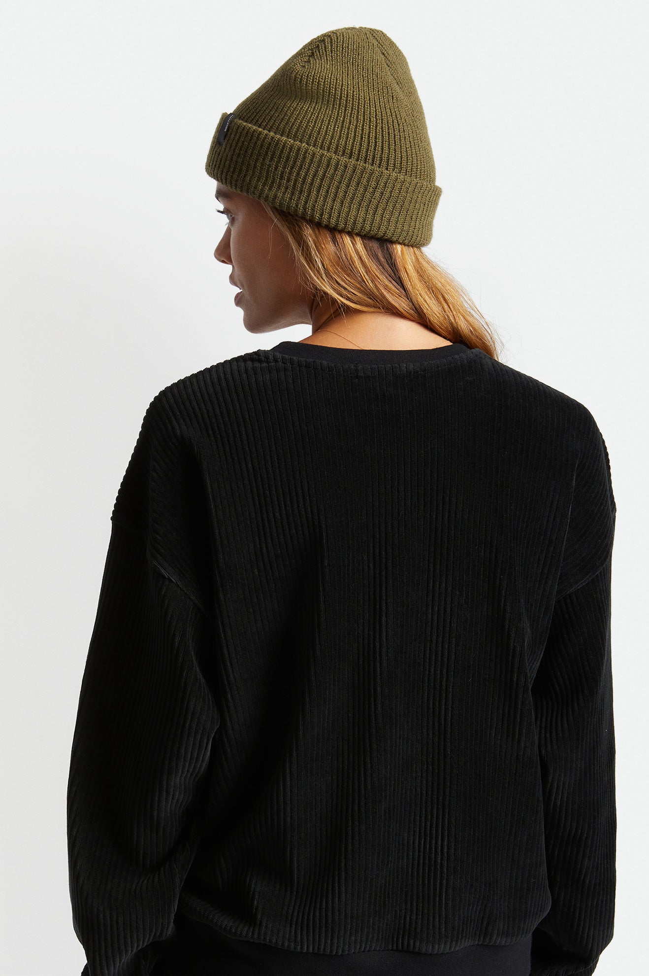 Women's Brixton Heist Beanie Olive | 1639WDVXP