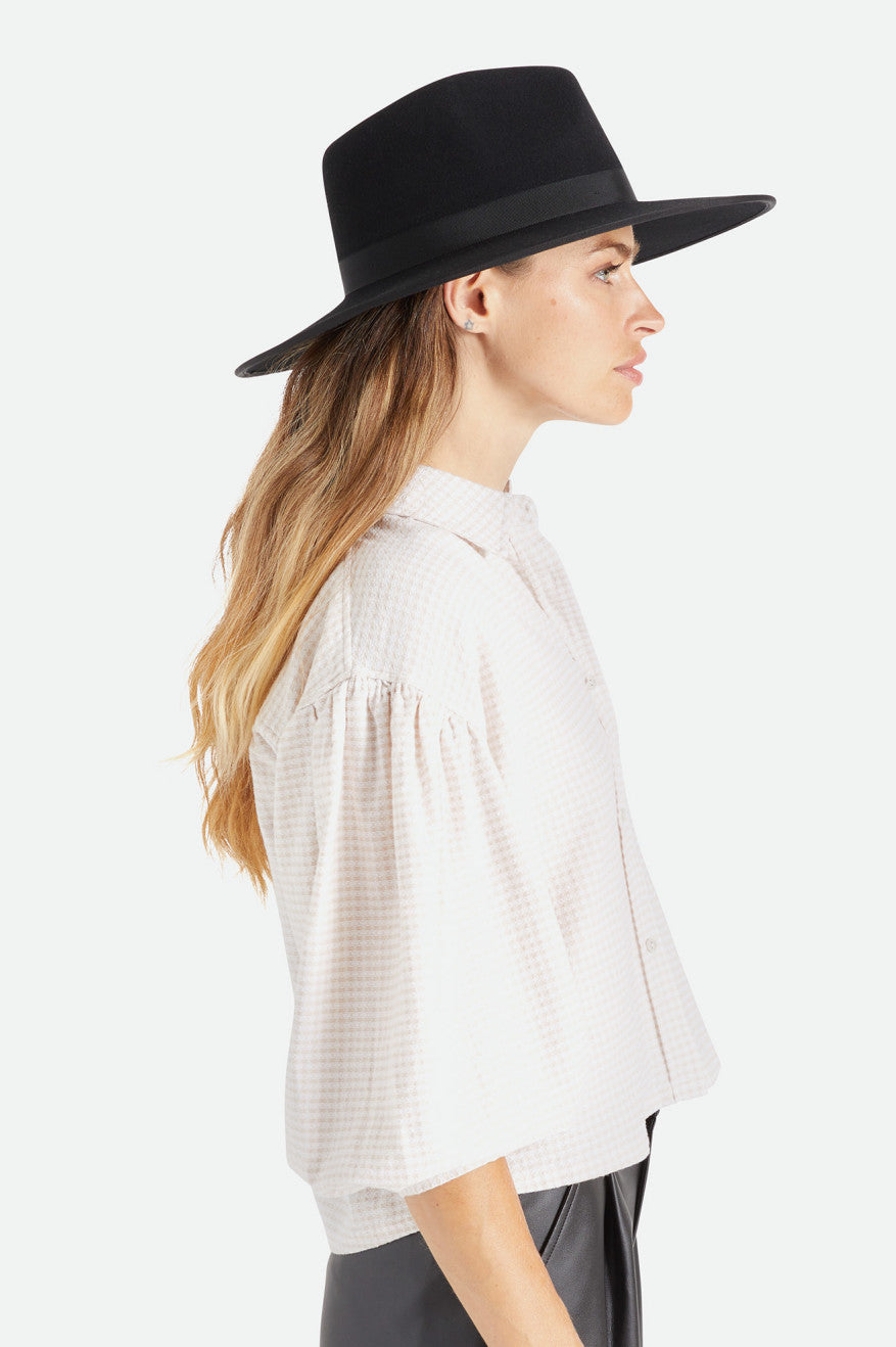 Women's Brixton Jo Rancher Hat Hats Black | 6501VLPON