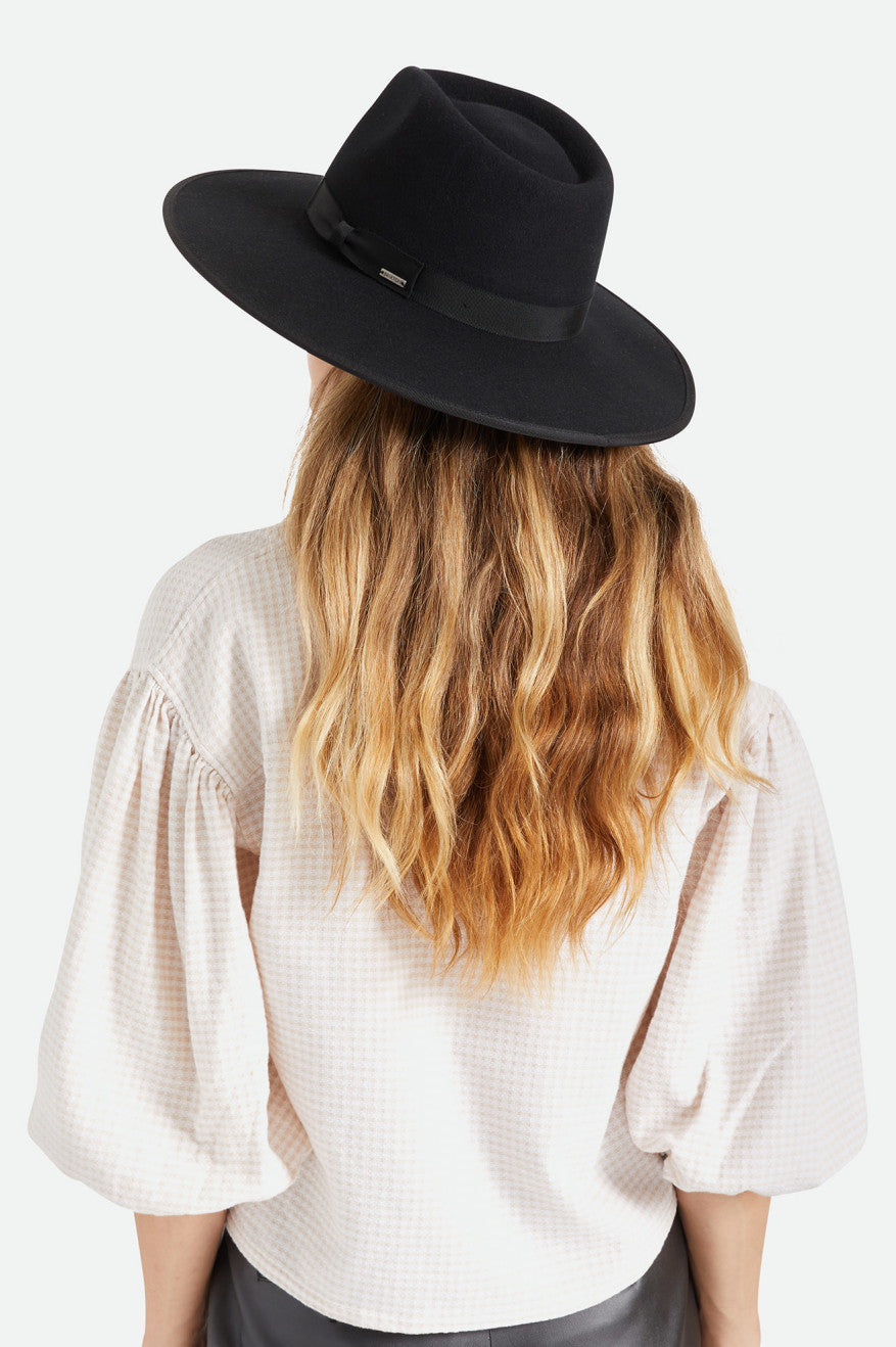 Women's Brixton Jo Rancher Hat Hats Black | 6501VLPON