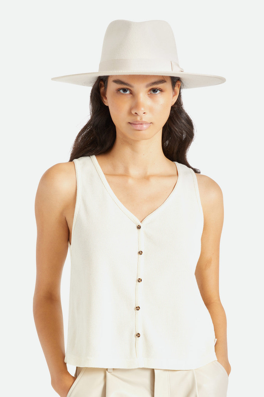 Women's Brixton Jo Rancher Hat Hats White | 0328KIRBJ