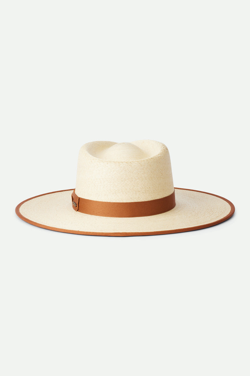 Women's Brixton Jo Straw Rancher Hat Hats Beige | 8753GUHLV