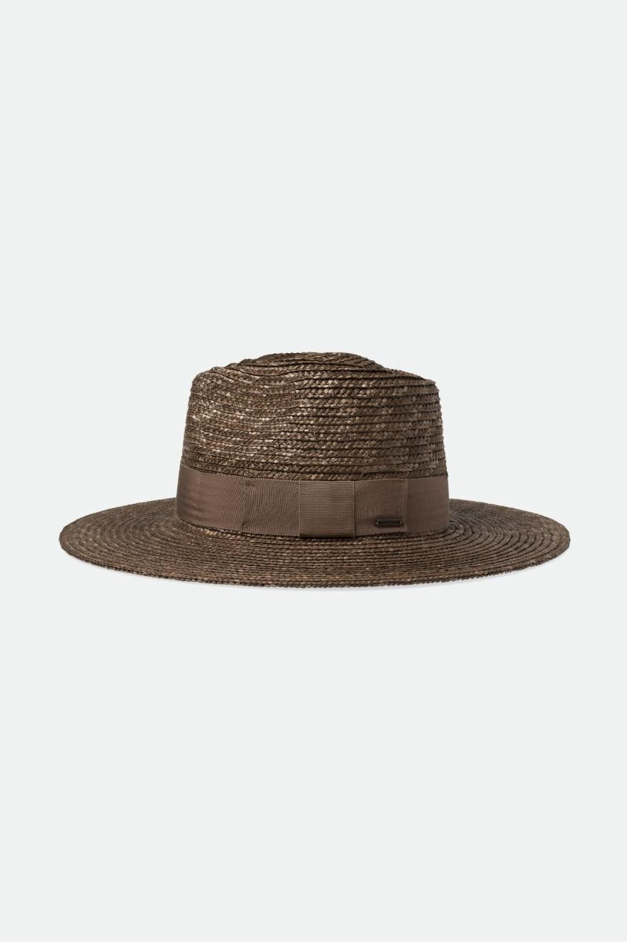 Women's Brixton Joanna Straw Hats Brown | 9148QOIVN