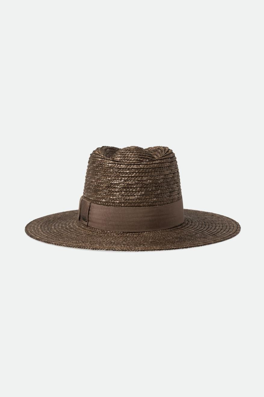 Women's Brixton Joanna Straw Hats Brown | 9148QOIVN