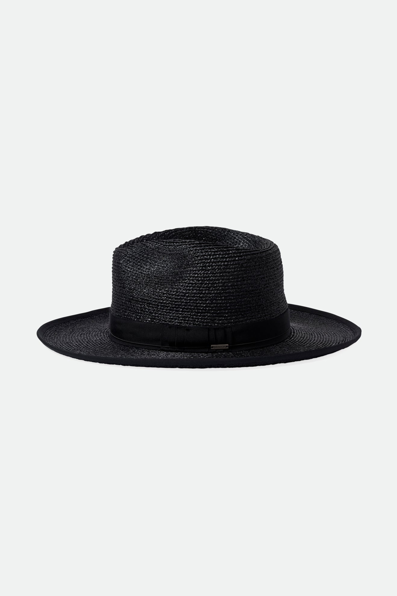 Women's Brixton Reno Straw Hats Black | 9081IHWTC