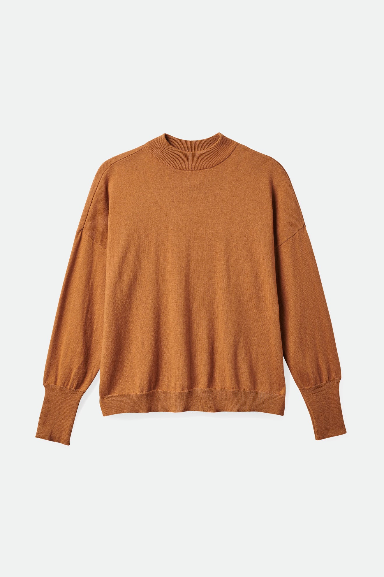 Women's Brixton Reserve Oversized Cashmere Sweater Tops Orange | 1326UDBLG