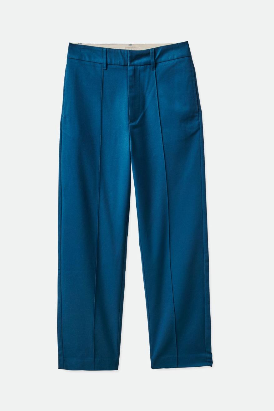 Women's Brixton Retro Trouser Bottoms Turquoise | 1258JFCQD