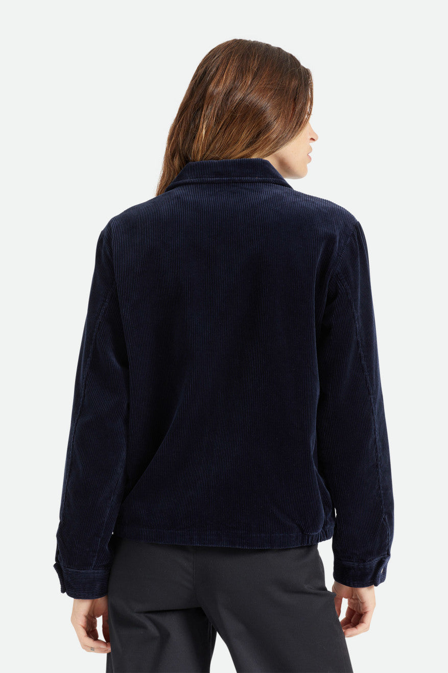 Women's Brixton Utopia Jackets Navy | 3572MPAWR