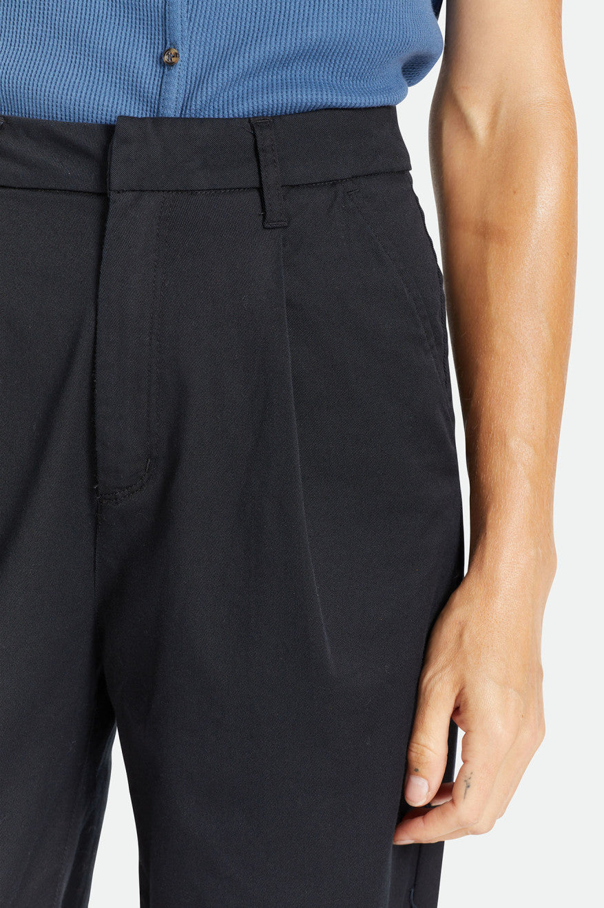 Women's Brixton Victory Trouser Bottoms Black | 2063NOQUC