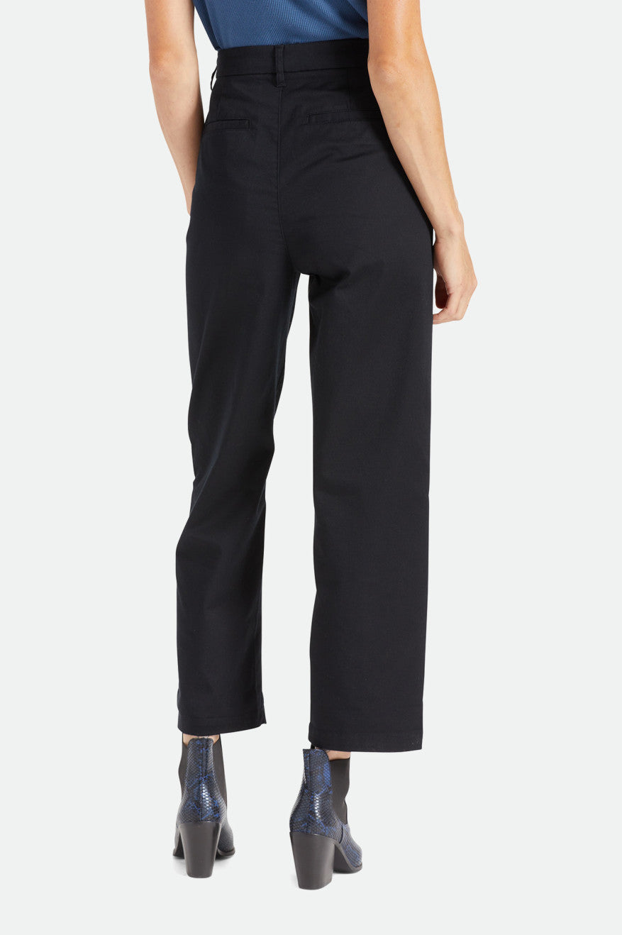 Women's Brixton Victory Trouser Bottoms Black | 2063NOQUC