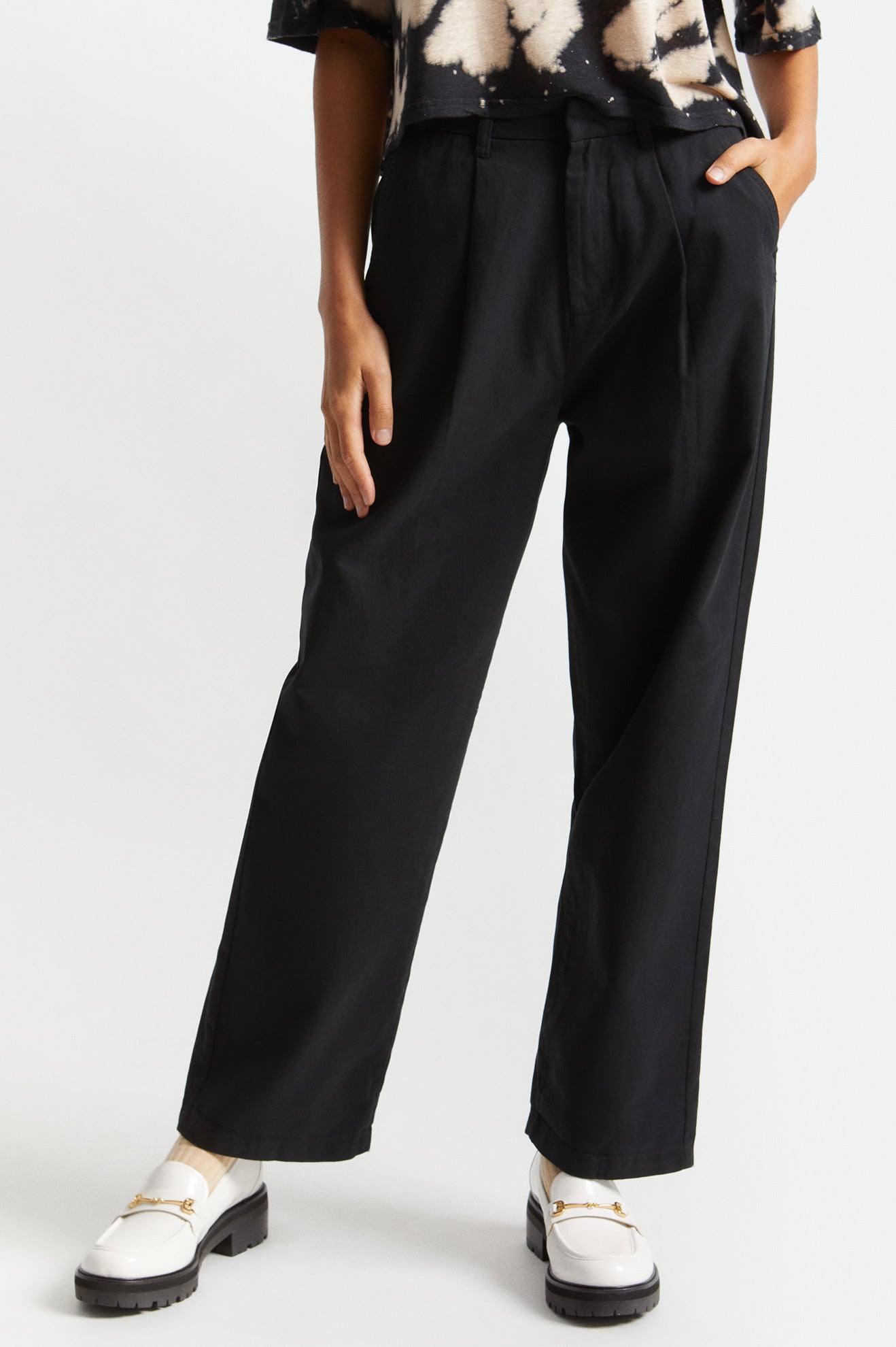 Women's Brixton Victory Trouser Bottoms Black | 6147MVFHE